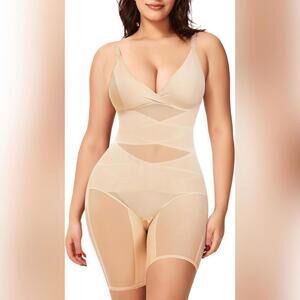NWOT Tummy Control Butt Lifter Fajas Body Shaper Waist Trainer Shapewear, S